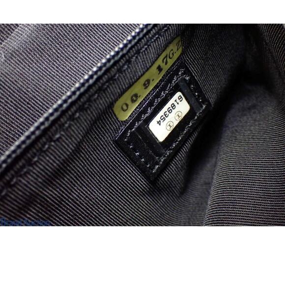 Chanel Rabbit Fur Bag CC Shoulder Chain Coco Mark Vintage Black Soft Rare Auth - Picture 12 of 16